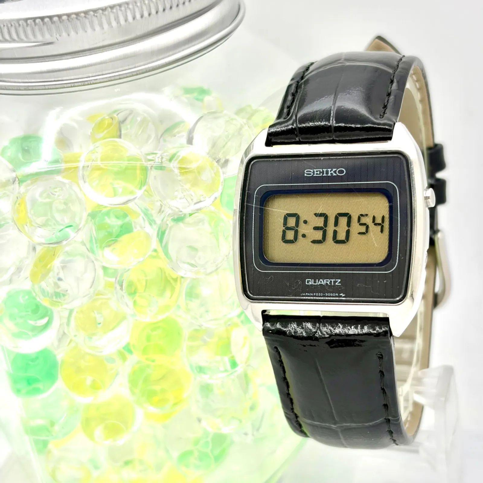 新品電池】SEIKO セイコー デジタル シルバー F033-5000 886336 新品 