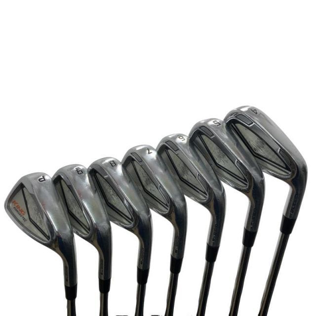 【中古】 コブラ KING FORGED TEC 8S アイアンセット IR リシャフト (フレックスその他) メンズ 男性用 右利き 右用 Dランク ゴルフクラブ