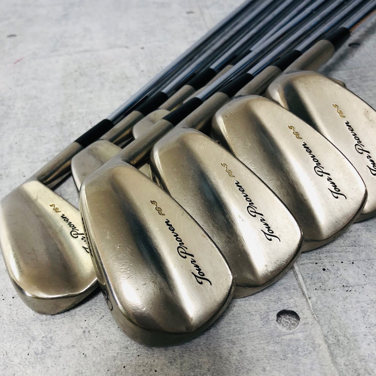 MIZUNO ミズノ Tour Proven FG-5 ツアープルーヴン アイアン 9本 MB マッスルバック メンズ ゴルフ クラブ セット 初心者 入門 右利き