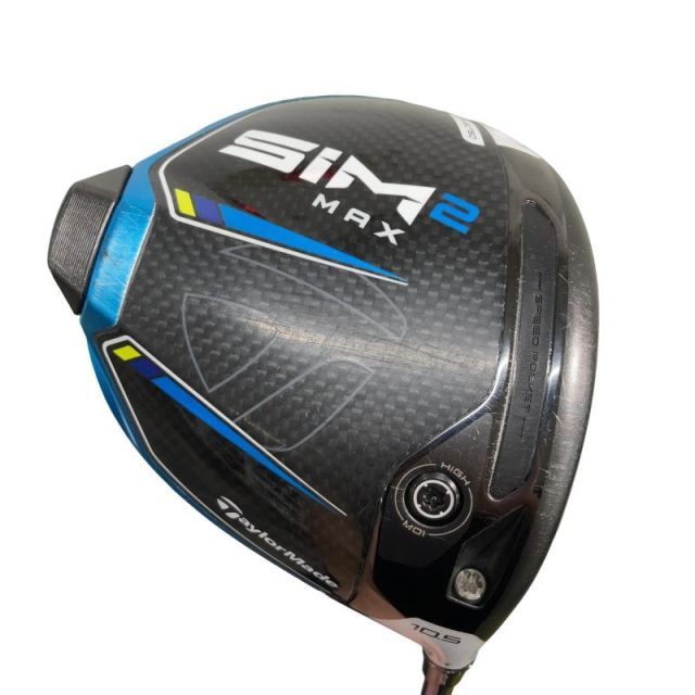 【中古】 テーラーメイド SIM2 MAX 10.5° ドライバー DR Diamana TB 60 (フレックスS) メンズ 男性用 右利き 右用 Cランク ゴルフクラブ