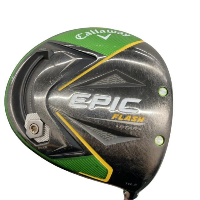 【中古】 キャロウェイ EPIC FLASH STAR 10.5° ドライバー DR Speeder EVOLUTION for CW(ドライバー) (フレックスS) メンズ 男性用 右利き 右用 Cランク ゴルフクラブ