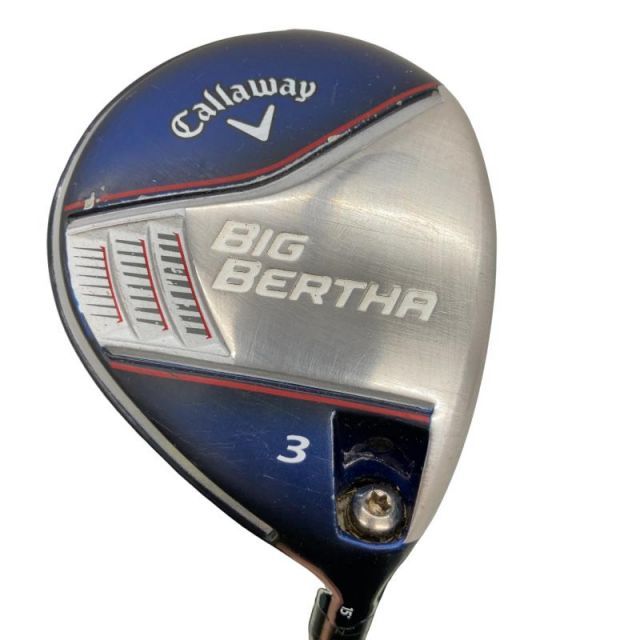 【中古】 キャロウェイ BIG BERTHA(2014) 3W フェアウェイウッド FW BIG BERTHA(2014) (フレックスS) メンズ 男性用 右利き 右用 Cランク ゴルフクラブ