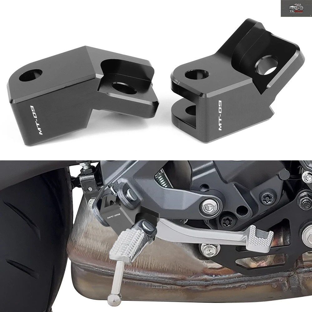 ヤマハ MT-09 / SP 2021-2025 MT09 XSR900 XSR 900 2022-2024 オートバイ用パッセンジャーフットレスト/フットペグローダウンブラケット