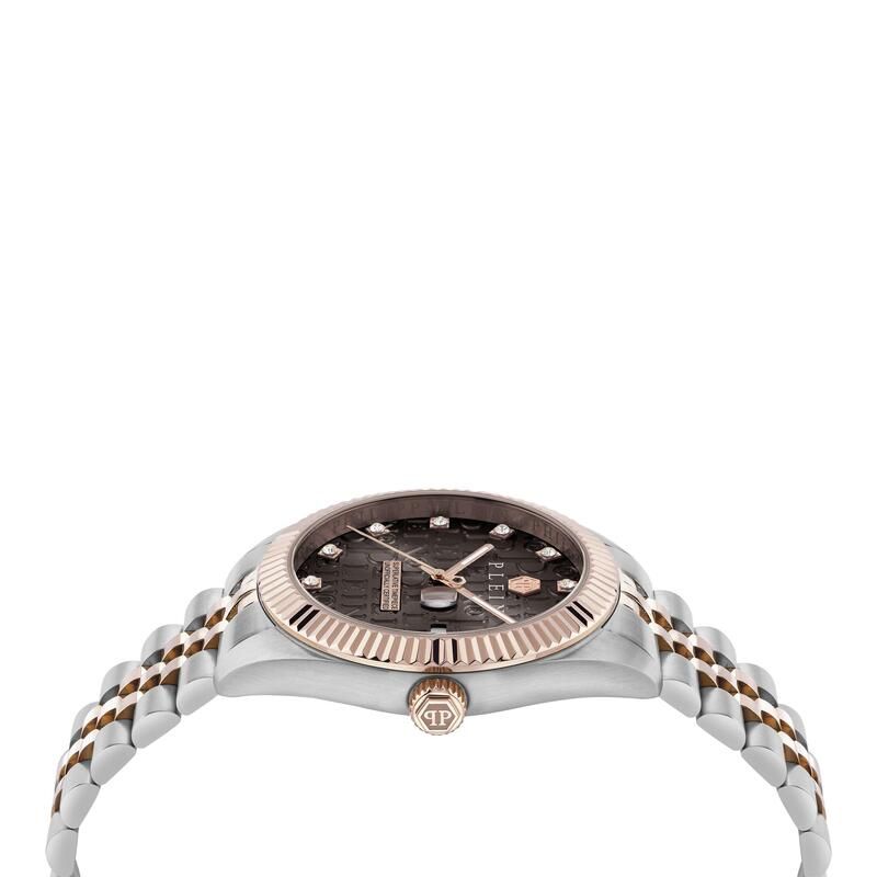 フィリッププレイン メンズ アクセサリー 腕時計 Philipplein Superlative Watch BrownMetallics ブラウン