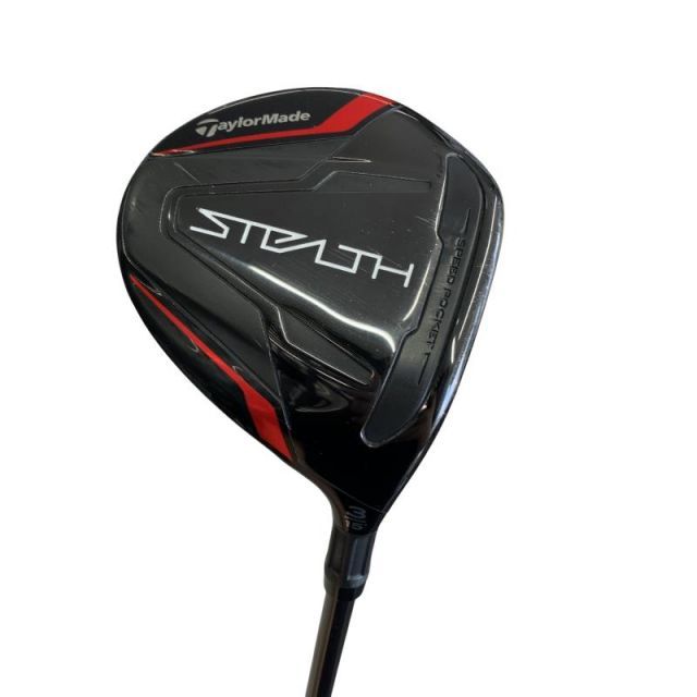 【中古】 テーラーメイド STEALTH 3W フェアウェイウッド FW TENSEI RED TM50(STEALTH FW) (フレックスS) メンズ 男性用 右利き 右用 Cランク ゴルフクラブ
