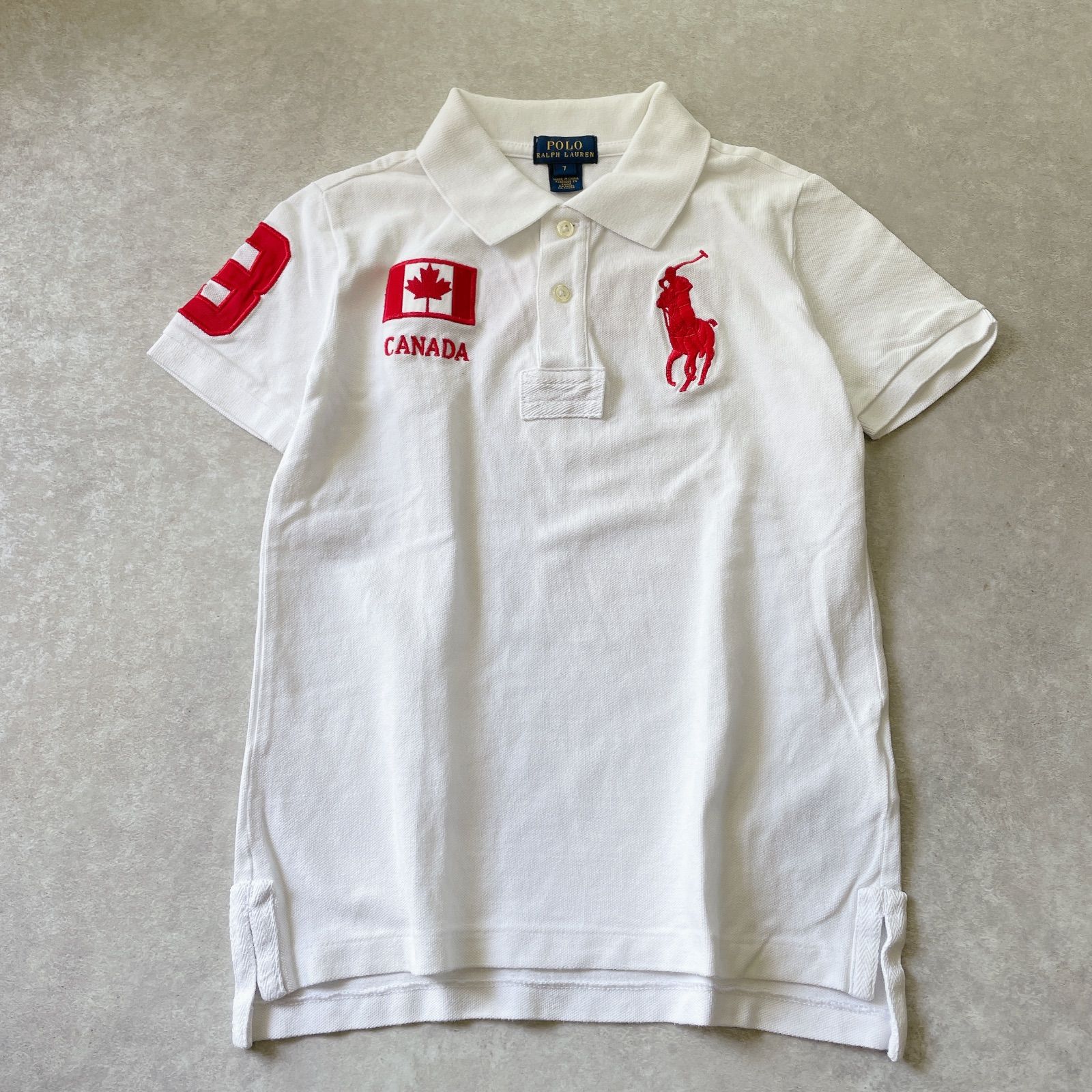 POLO Ralph Lauren ポロ ラルフローレン ポロシャツ キッズ 7 130cm