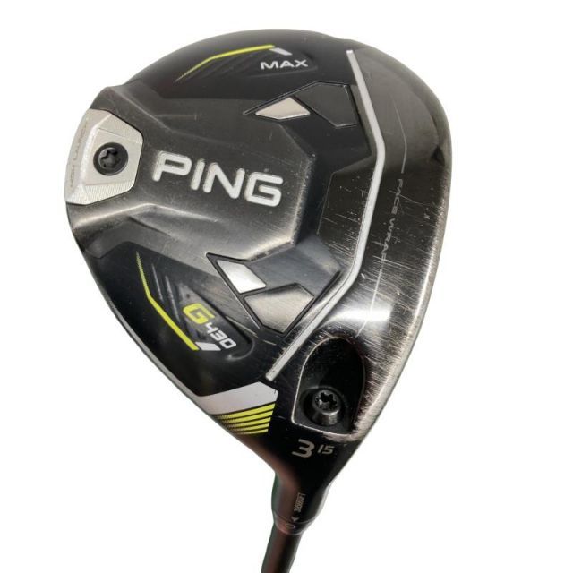 【中古】 ピン G430 MAX 3W フェアウェイウッド FW リシャフト (フレックスその他) メンズ 男性用 右利き 右用 Cランク ゴルフクラブ 20,475円