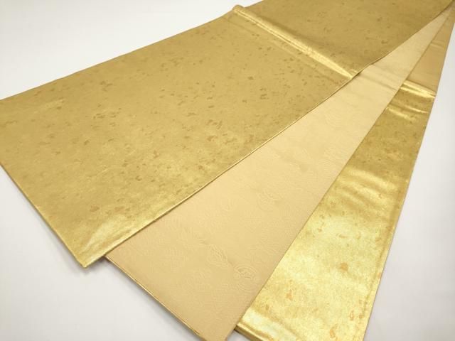 平和屋本店▽六通柄袋帯 箔散らし 純金 正絹 逸品 CABH6271tx - メルカリ