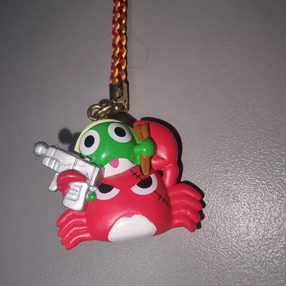 ケロロ ストラップ ギロロ ひとりげ キーホルダー