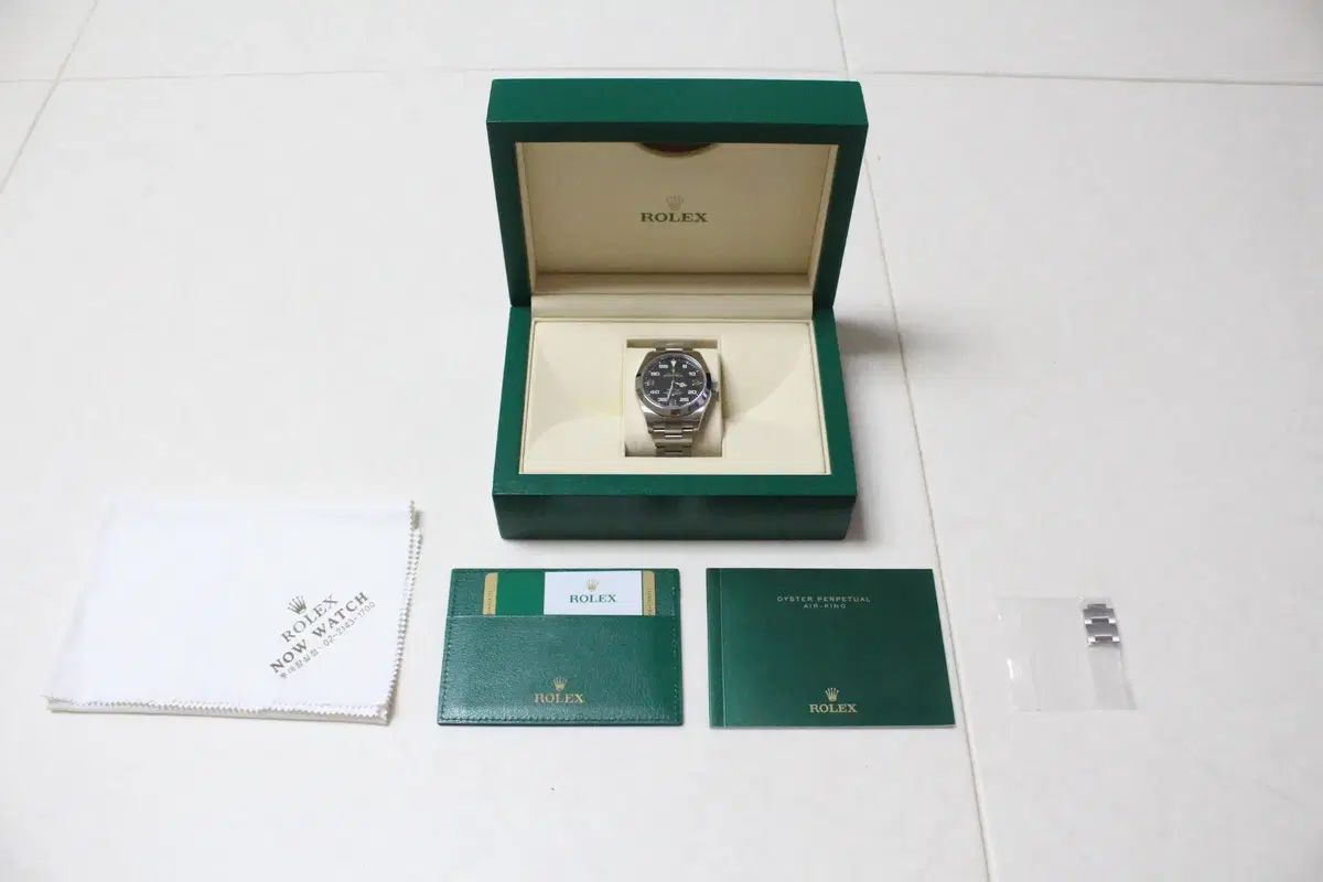 ROLEX ロレックス エアキング ブラック 116900 S級