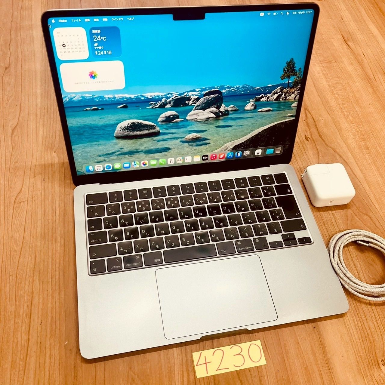 動作確認済】MacBook Air M2 16GB/512GB スペースグレー - メルカリ