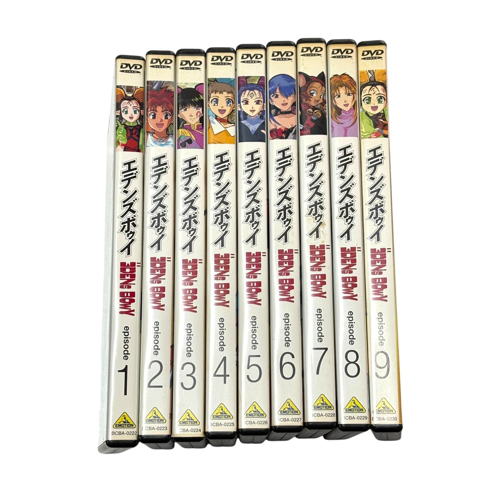 DVD エデンズ ボゥイ 全9枚組 エデンズボゥイ DVD 全9巻セット タバコ臭あり EDENS BOY episode 1〜9