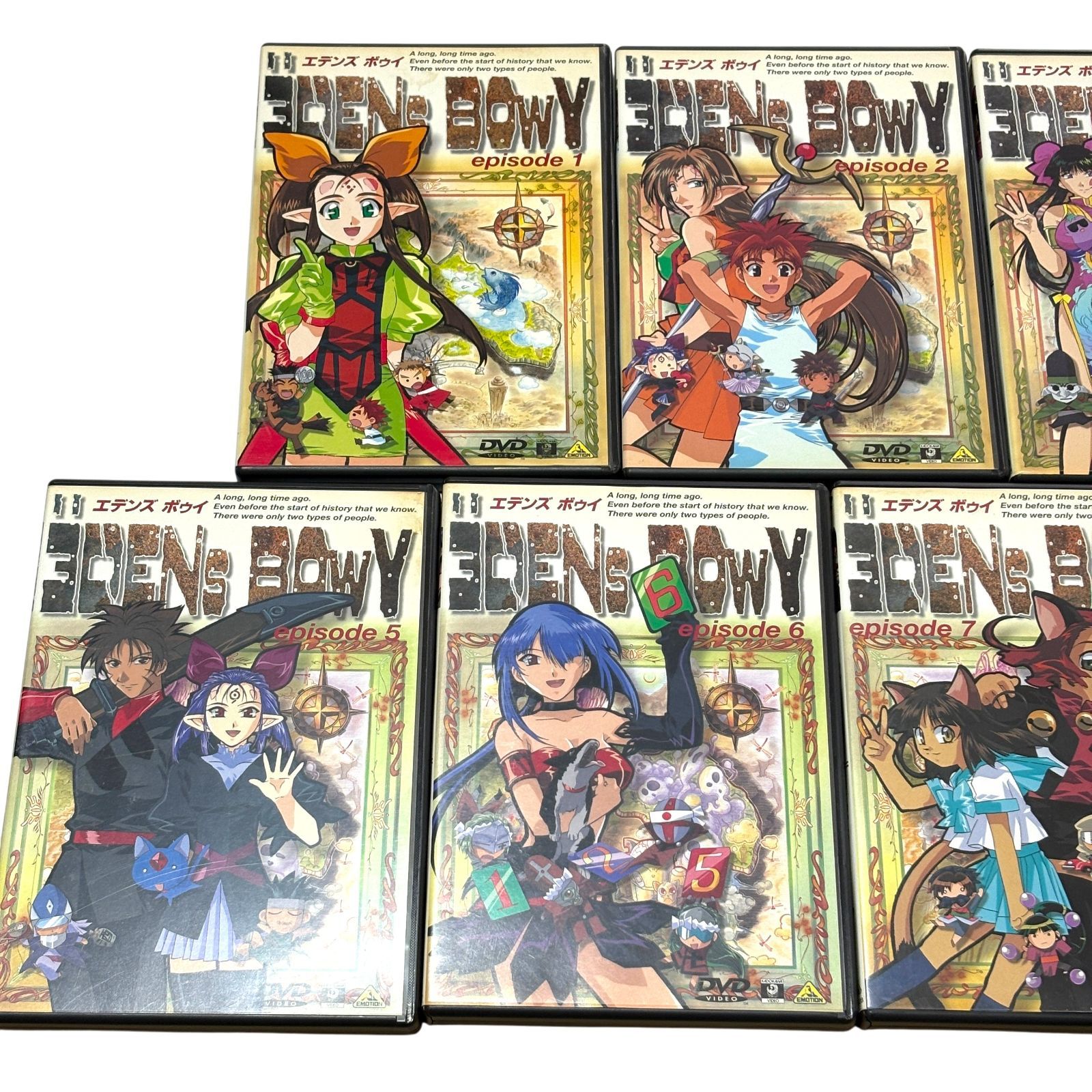 エデンズボゥイ DVD 全9巻　全巻セット エデンズボゥイ DVD 全9巻セット タバコ臭あり EDENS BOY episode 1〜9