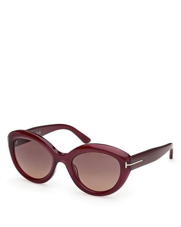 トム・フォード レディース アクセサリー サングラス・アイウェア Tom Ford Stacy Cat Eye Sunglasses 53mm Violiet