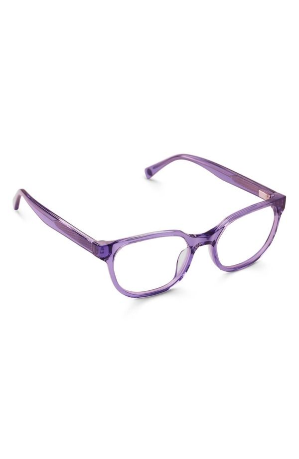 アイブブス レディース アクセサリー サングラス・アイウェア eyebobs Miss Perception 52mm Cat Eye Readinglasses Lavender Crystal ラベンダー