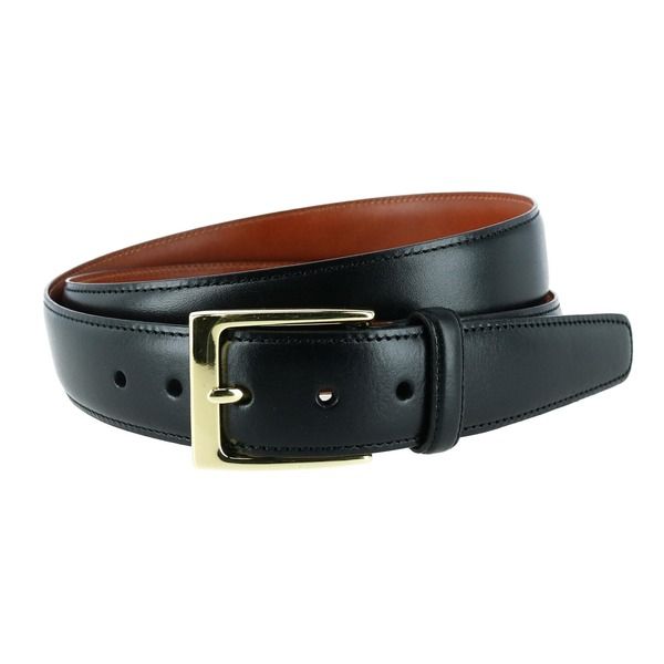 トラファルガー メンズ アクセサリー ベルト レザー Trafalgar Classic 30mm Cortina Leather Belt Black ブラック