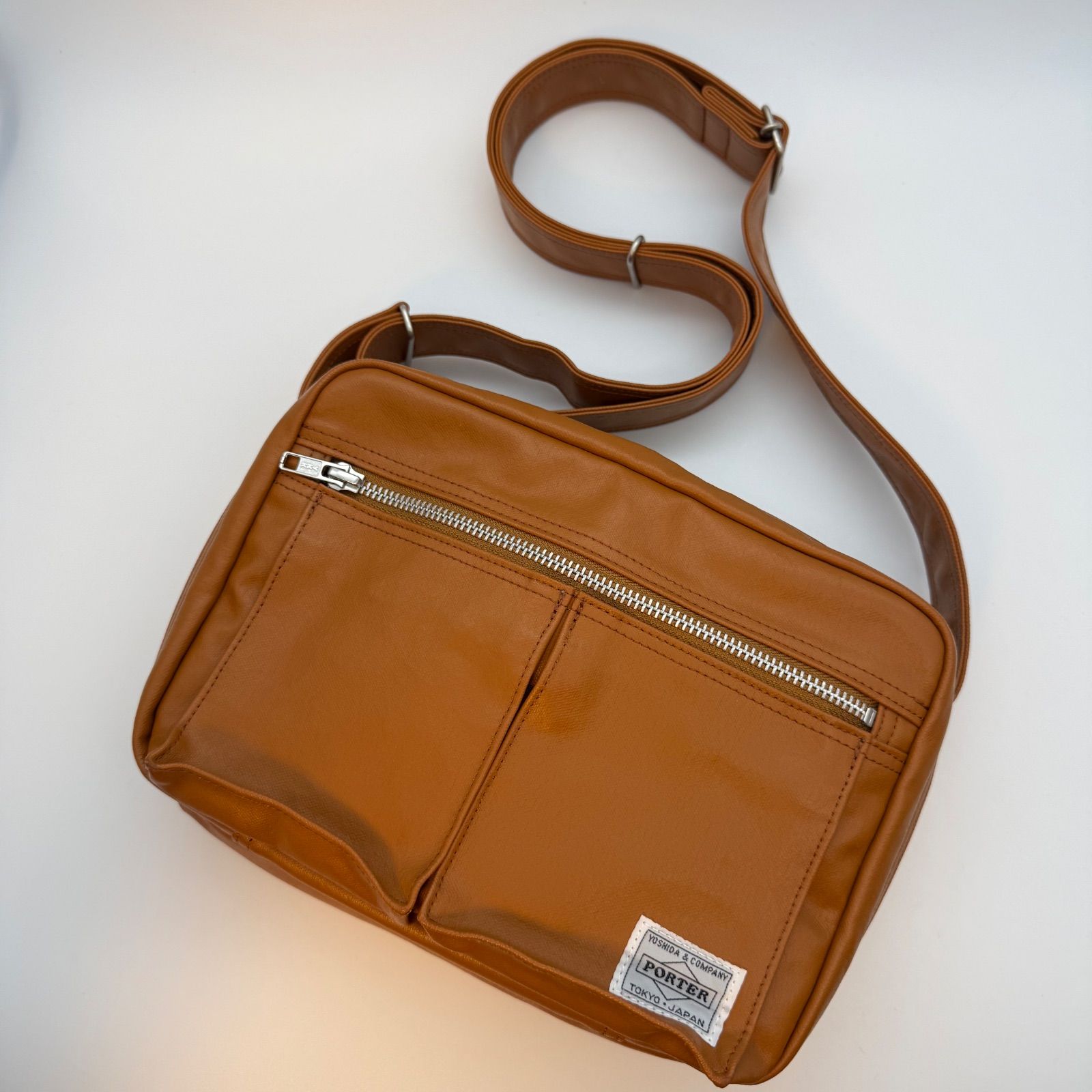 ✨ Black Box1-920 PORTER FREE STYLE ショルダーバッグ キャメル