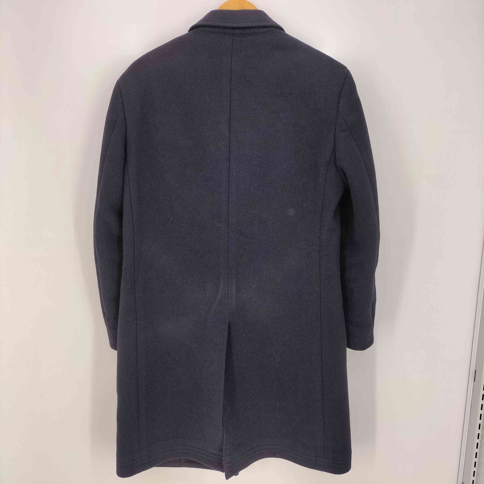 ポロバイラルフローレン　ウールコート　比翼　アウター　メンズ ポロラルフローレン POLO RALPH LAUREN 現行タグ ウール 比翼ボタン