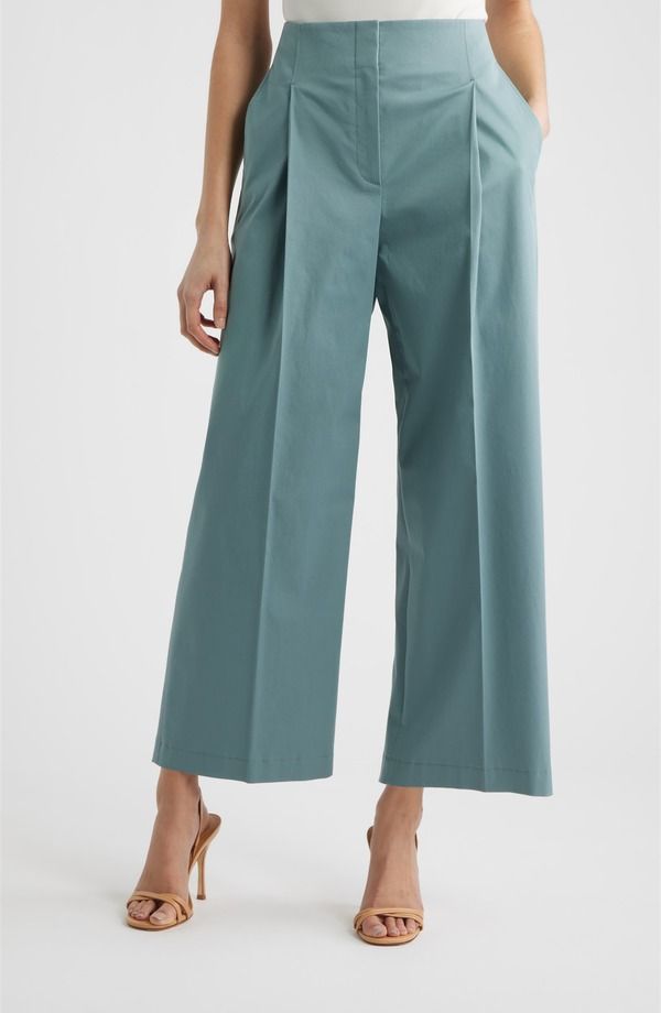 ボス レディース ボトムス レギンストレート パンツ BOSS Tulotta Straight Leg Pants Reef