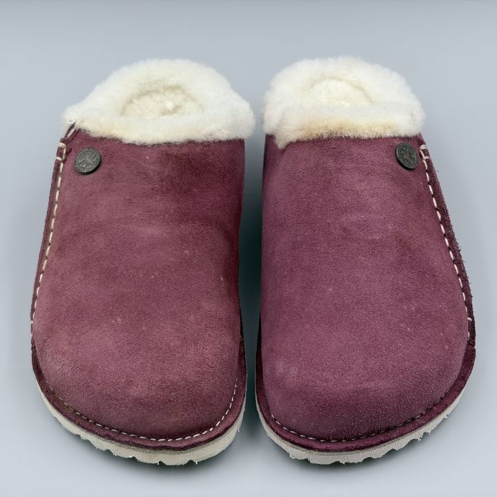 BIRKENSTOCK ツェルマットプレミアムシアリング 細幅 マルーン JP24 