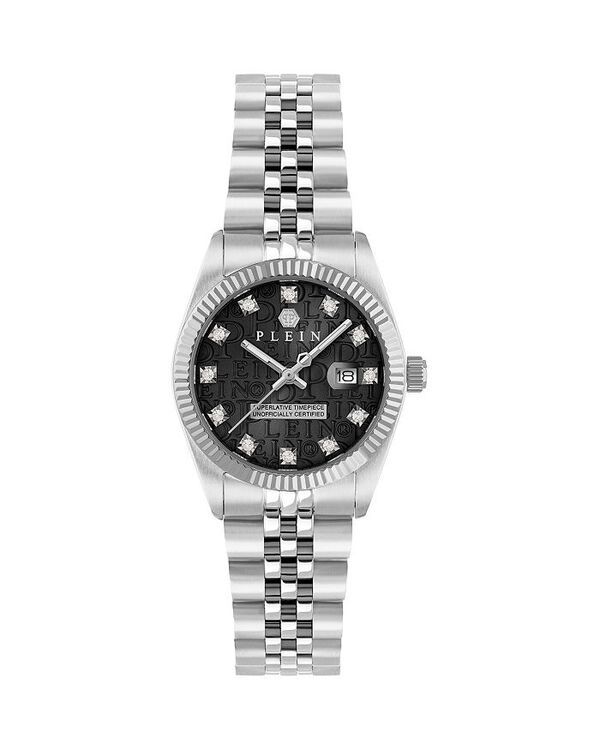 フィリッププレイン レディース アクセサリー 腕時計 PHILIPP PLEIN Date Superlative Watch 28mm BlackSilver ブラック 72,490円