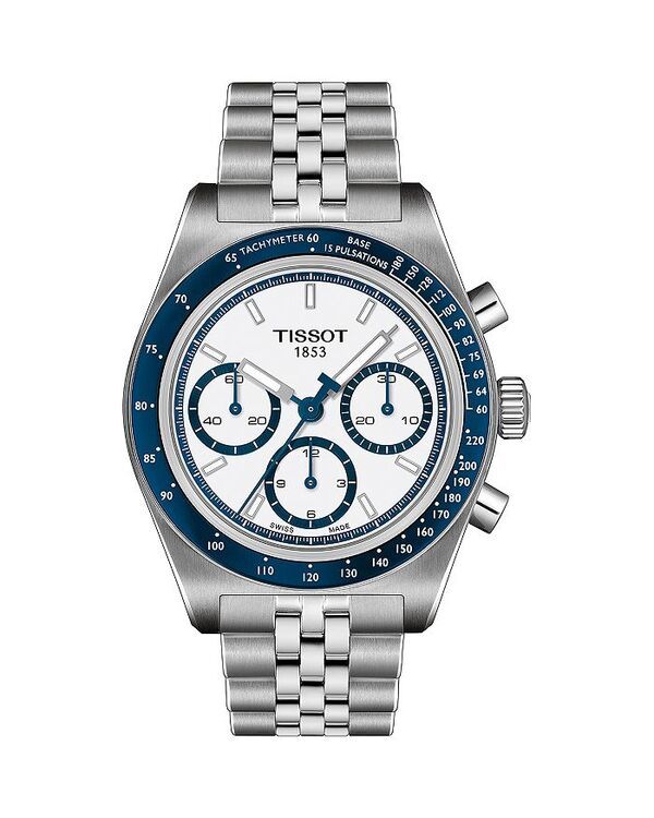 ティソット レディース アクセサリー 腕時計 Tissot PR516 Chronograph 40mm WhiteSilver ホワイト
