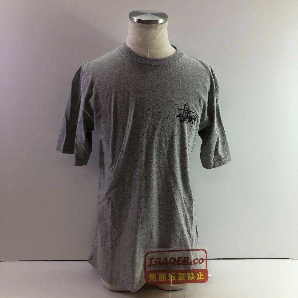 04w6936∞※【中古】 STUSSY ステューシー ドラゴンプリント Tシャツ 赤