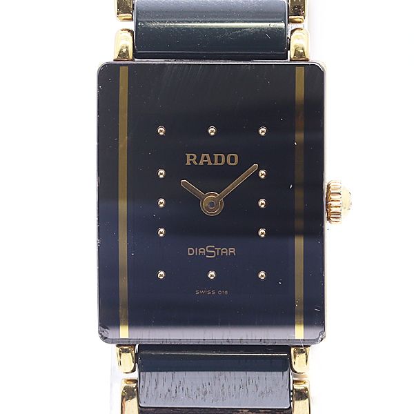 1円 可動品 腕時計 ラドー RADO ダイアスター 153.0319.3N クォーツ