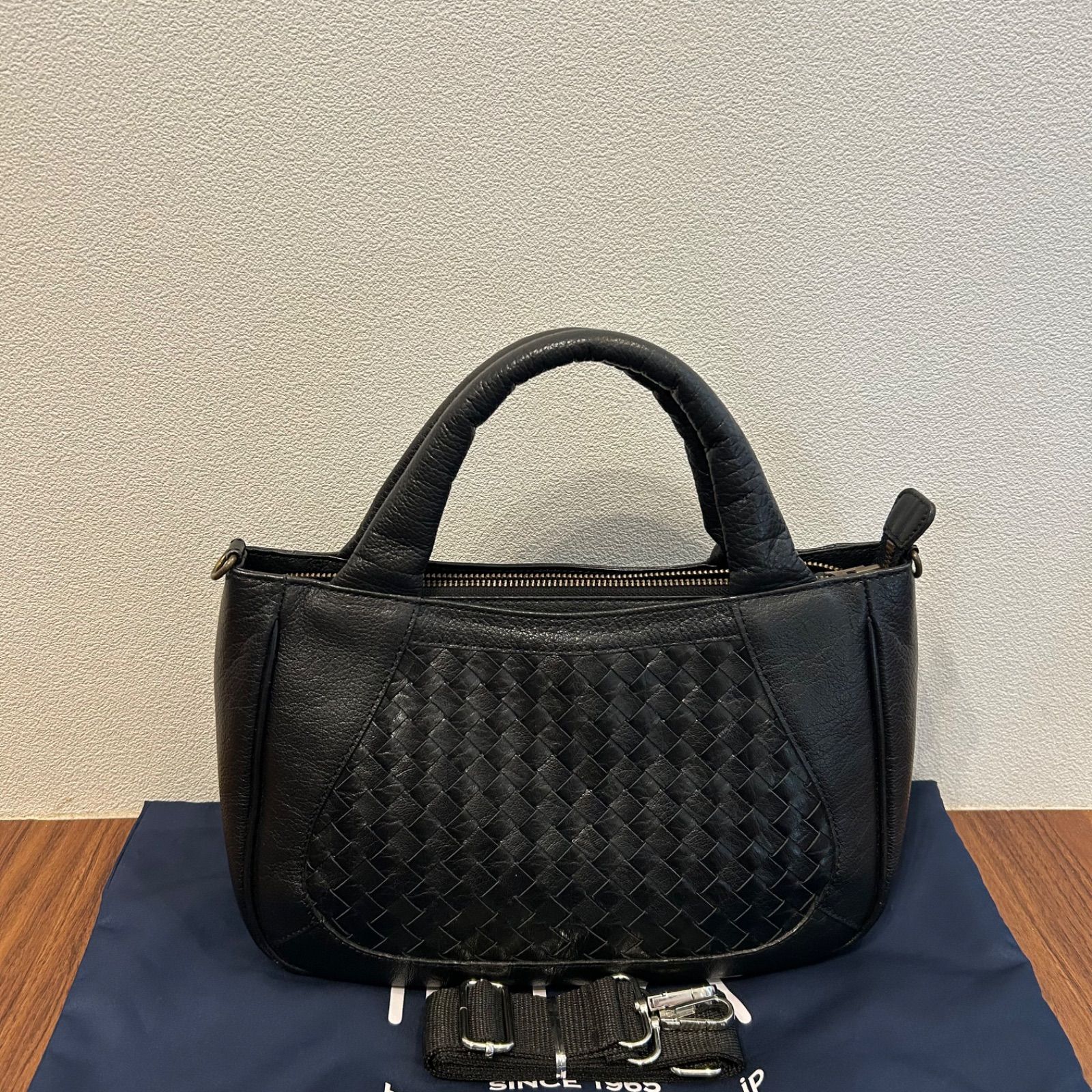 美品 日本製 IBIZA イビサ レディース 2way ショルダーバッグ 