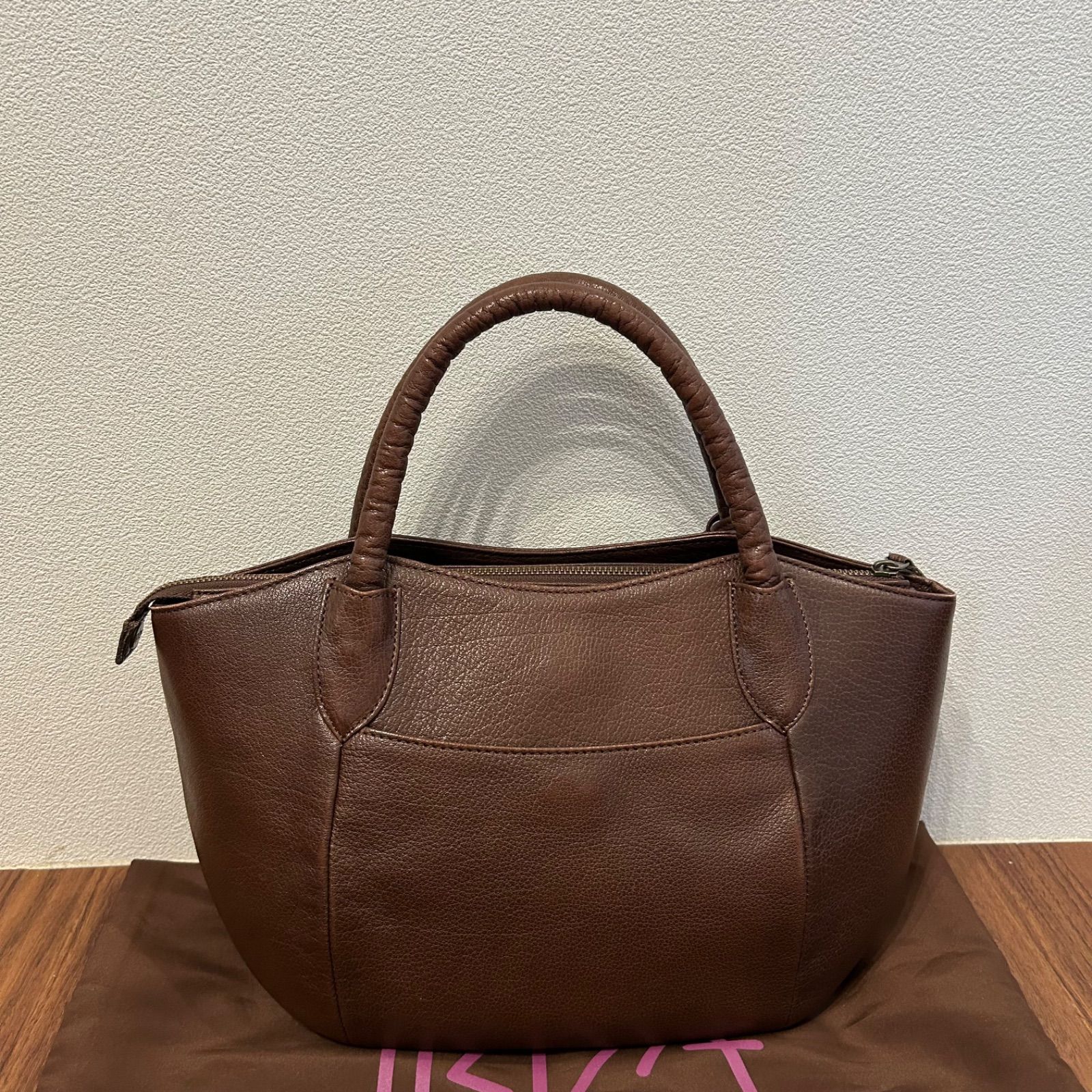 美品 日本製 IBIZA イビサ レディース ハンドバッグ ミニトートバッグ 