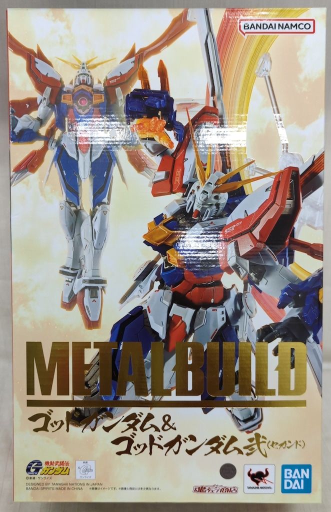 BANDAI SPIRITS METAL BUILD 機動武闘伝Gガンダム ゴッドガンダム&ゴッドガンダム弐 修正パーツ付