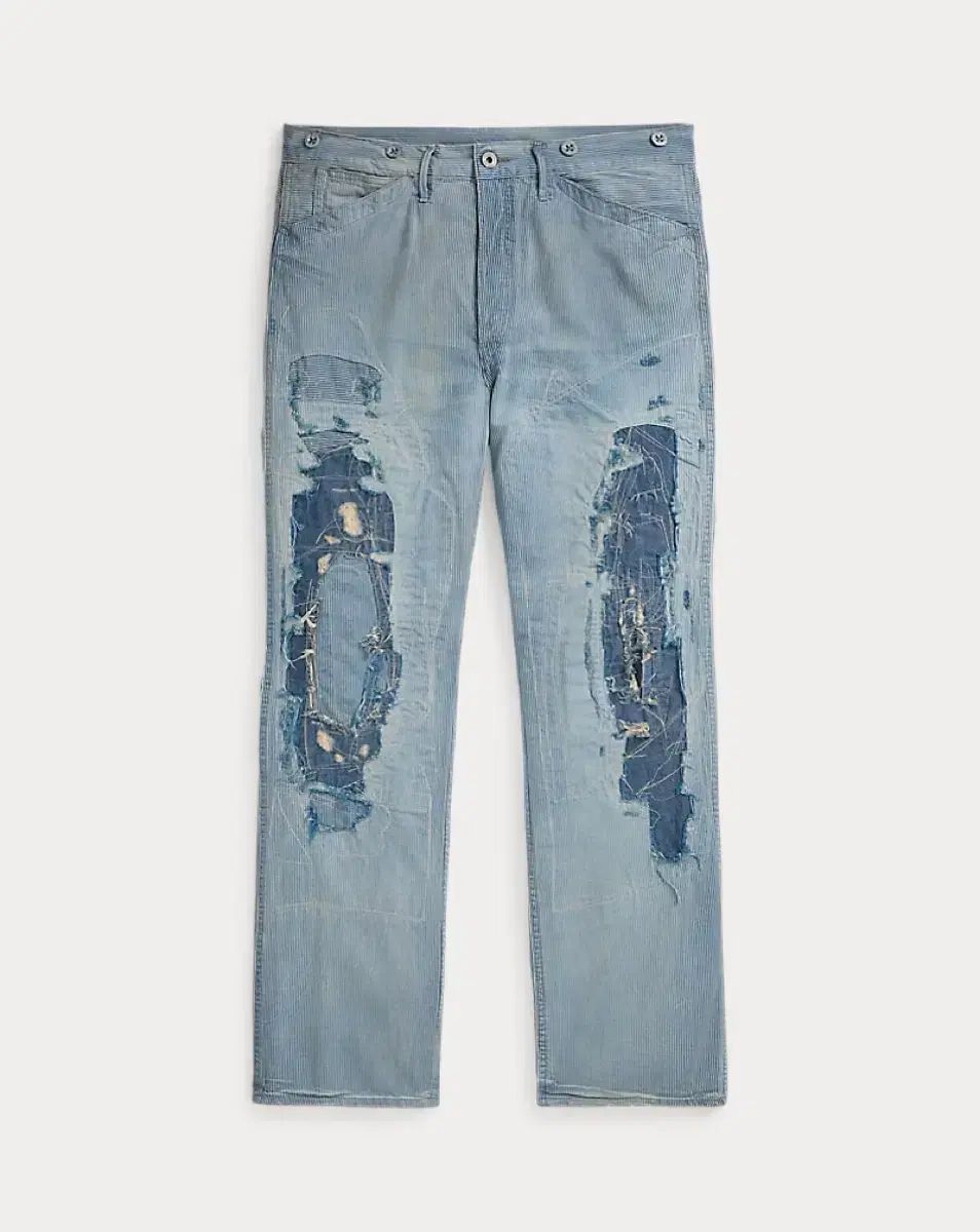 RRL(ダブルアールエル) ヴィンテージ FIVE(ファイブ) POCKET(ポケット) LEE(リー) リペア Indigo(インディゴ) パンツ