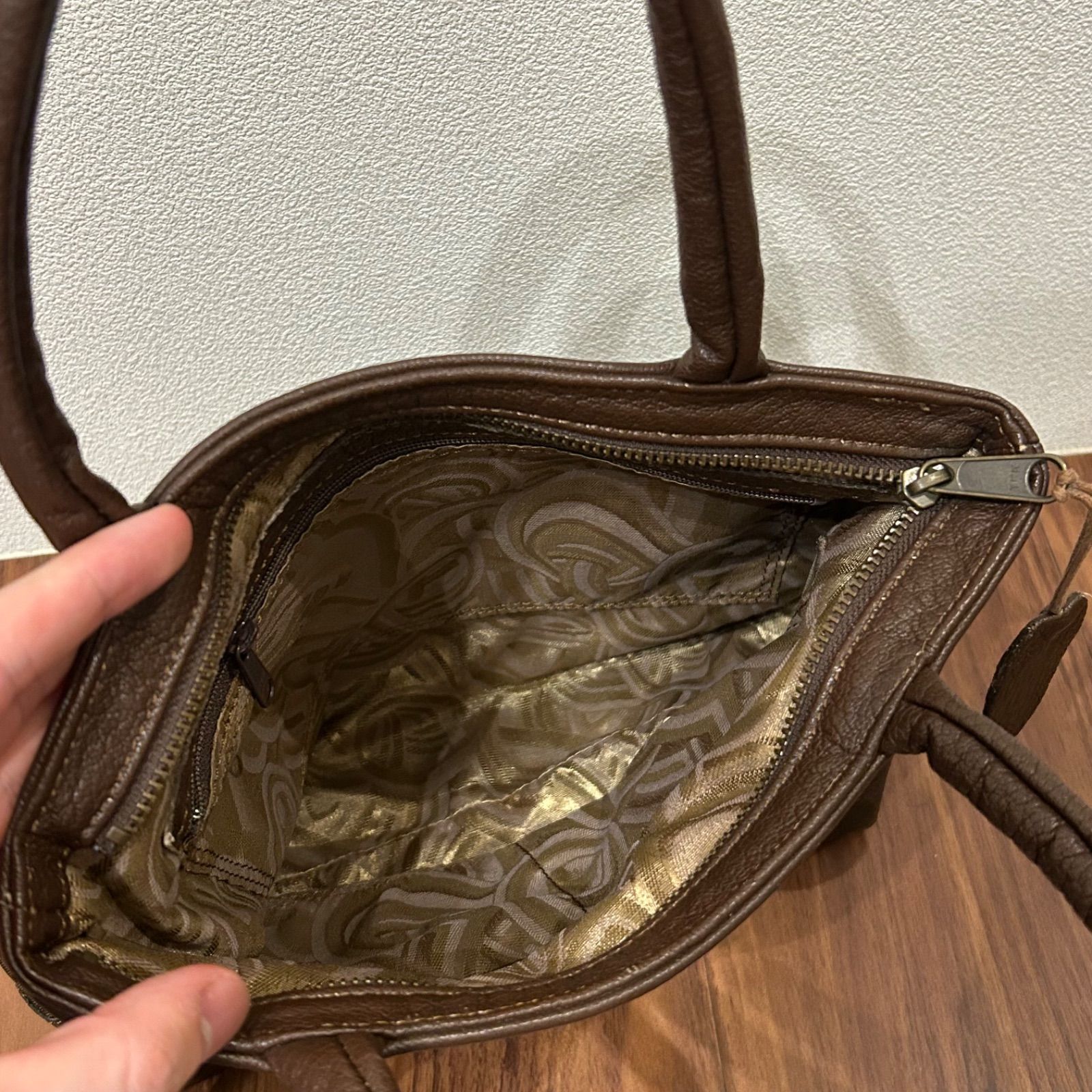 日本製 美品 IBIZA イビサ レディース トートバッグ ハンドバッグ 