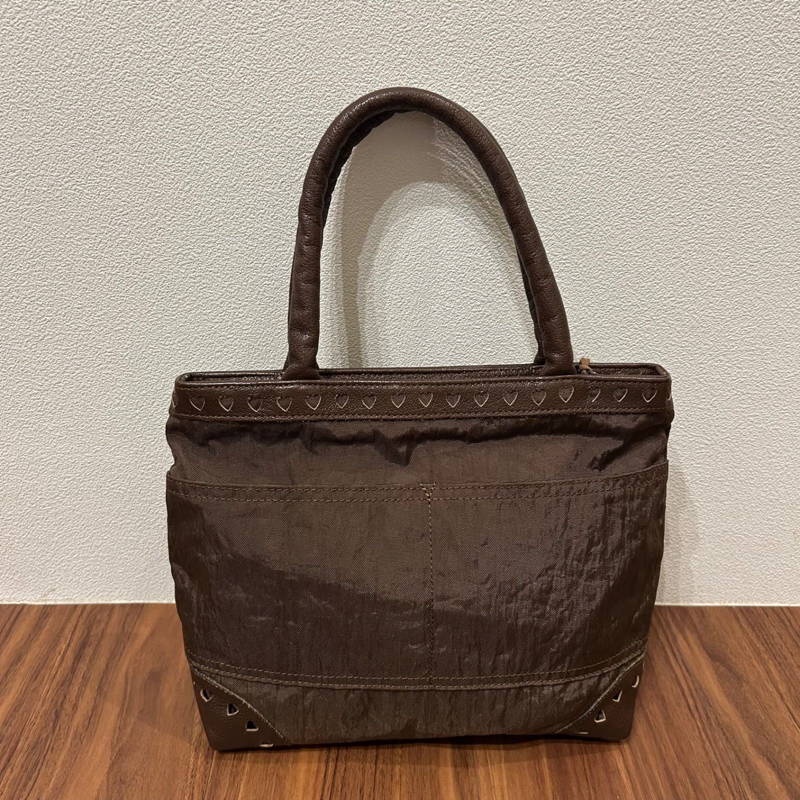 日本製 美品 IBIZA イビサ レディース トートバッグ ハンドバッグ 
