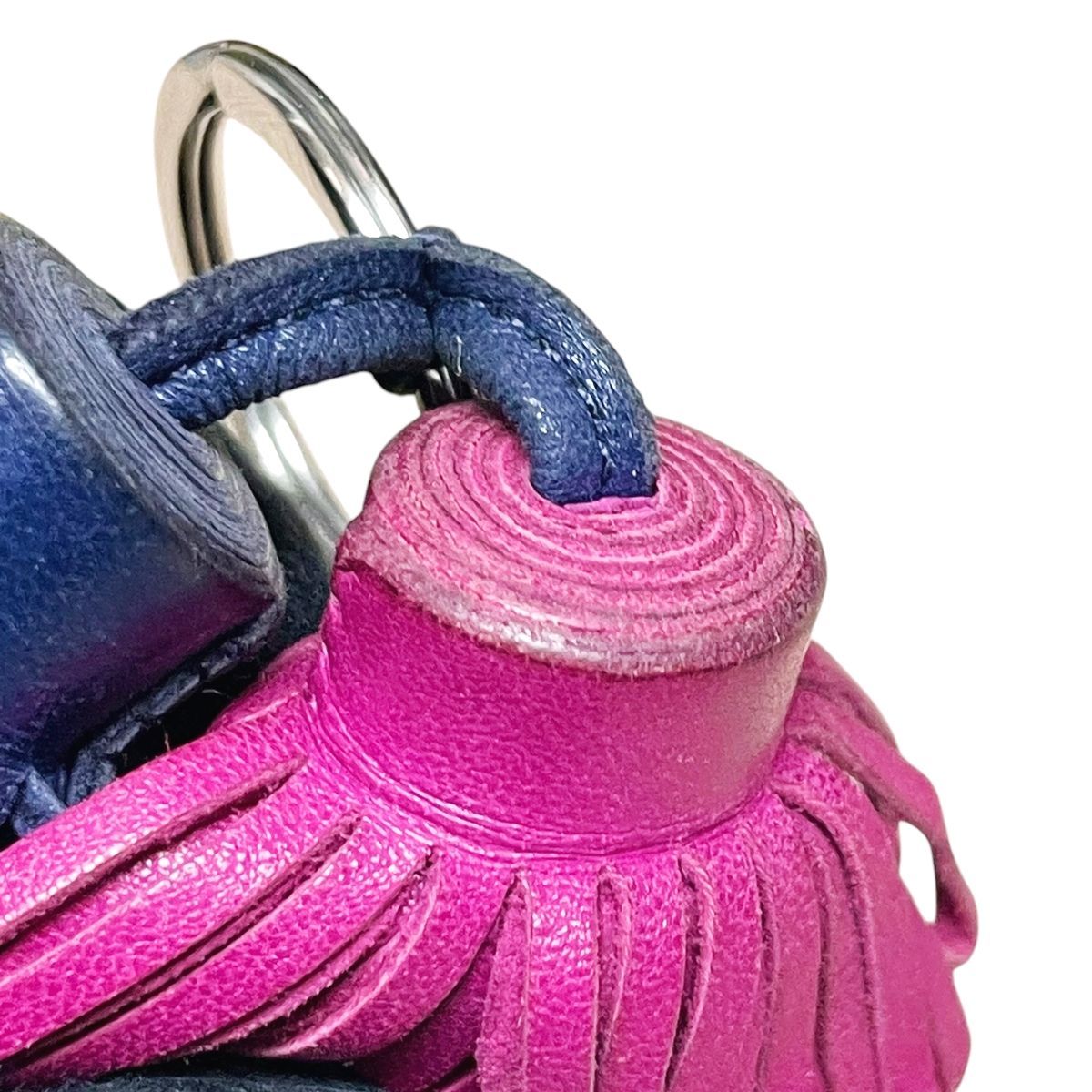 中古】 HERMES エルメス カルメン ウノドス キーホルダー バッグ 