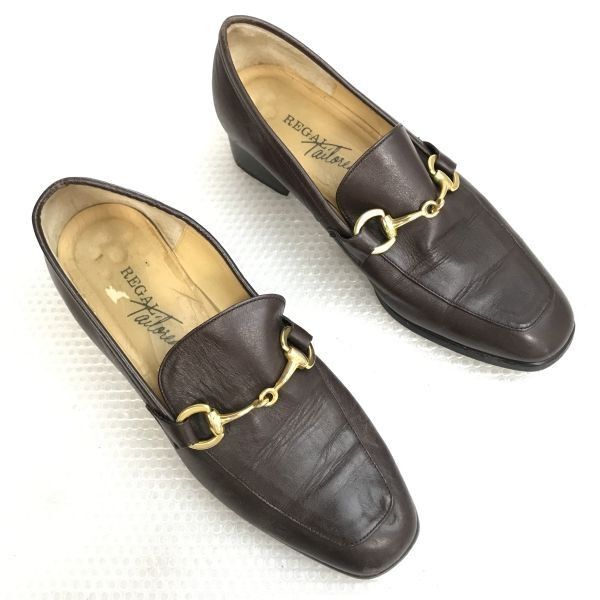 REGAL/リーガル☆ビットモカシン/ローファー【size:22.5/brown/茶