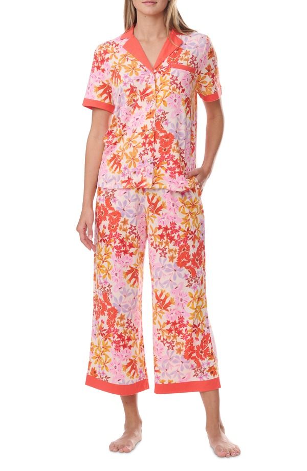 スプレンディット レディース アンダーウェア ナイトウェア Splendid Notch Collar Pajamasunshine Multi Floral マルチカラー