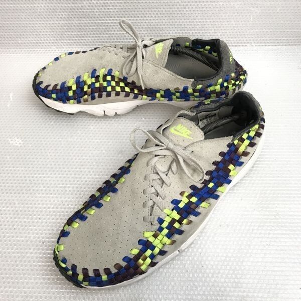 NIKE/ナイキ【32.0/US14/GRAY】FOOTSCAPE WOVEN MOTION/フットスケープ ウーブン/スニーカー/2013/sneakers/Shoes/trainers◆TC-069 NIKE/ナイキ【32.0/US14/GRAY】FOOTSCAPE WOVEN MOTION/フットスケープ