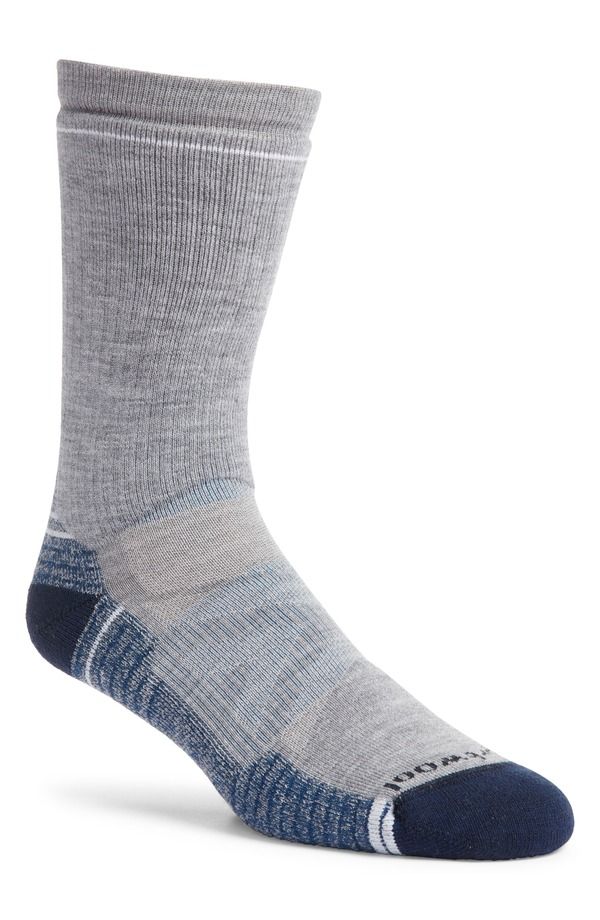 スマートウール メンズ アンダーウェア 靴下 Smartwool Hike Full Cushion Crew Socks Light Gray グレー