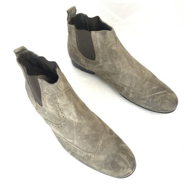 定価5万↑ドイツ製★ロイド/Lloyd★ヌバック本革/サイドゴアブーツ【10F/28.5/茶/BROWN】Pantofola d'Oro/ウイングチップ/Shoes◆WB76-6 定価5万↑ドイツ製★ロイド/Lloyd★ヌバック本革/サイドゴアブーツ【10F/28.5/茶/BROWN】Pantofola d'Oro/ウイングチップ/Shoes◆WB76-6