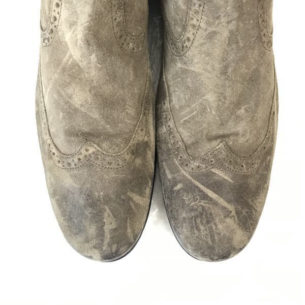 定価5万↑ドイツ製★ロイド/Lloyd★ヌバック本革/サイドゴアブーツ【10F/28.5/茶/BROWN】Pantofola d'Oro/ウイングチップ/Shoes◆WB76-6 定価5万↑ドイツ製★ロイド/Lloyd★ヌバック本革/サイドゴアブーツ【10F/28.5/茶/BROWN】Pantofola d'Oro/ウイングチップ/Shoes◆WB76-6