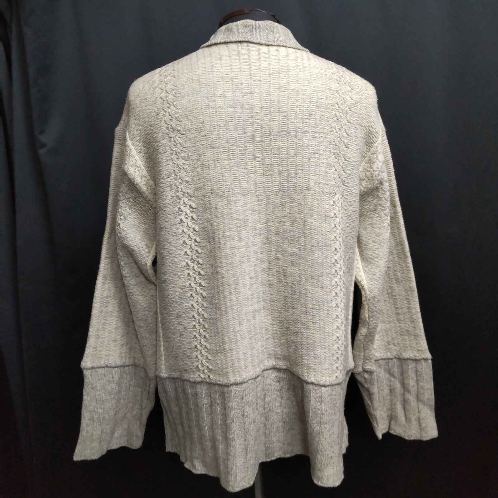 90s/Vintage/日本製☆2nd Booth/LAUTREAMONT MEN☆襟付きカーディガン 