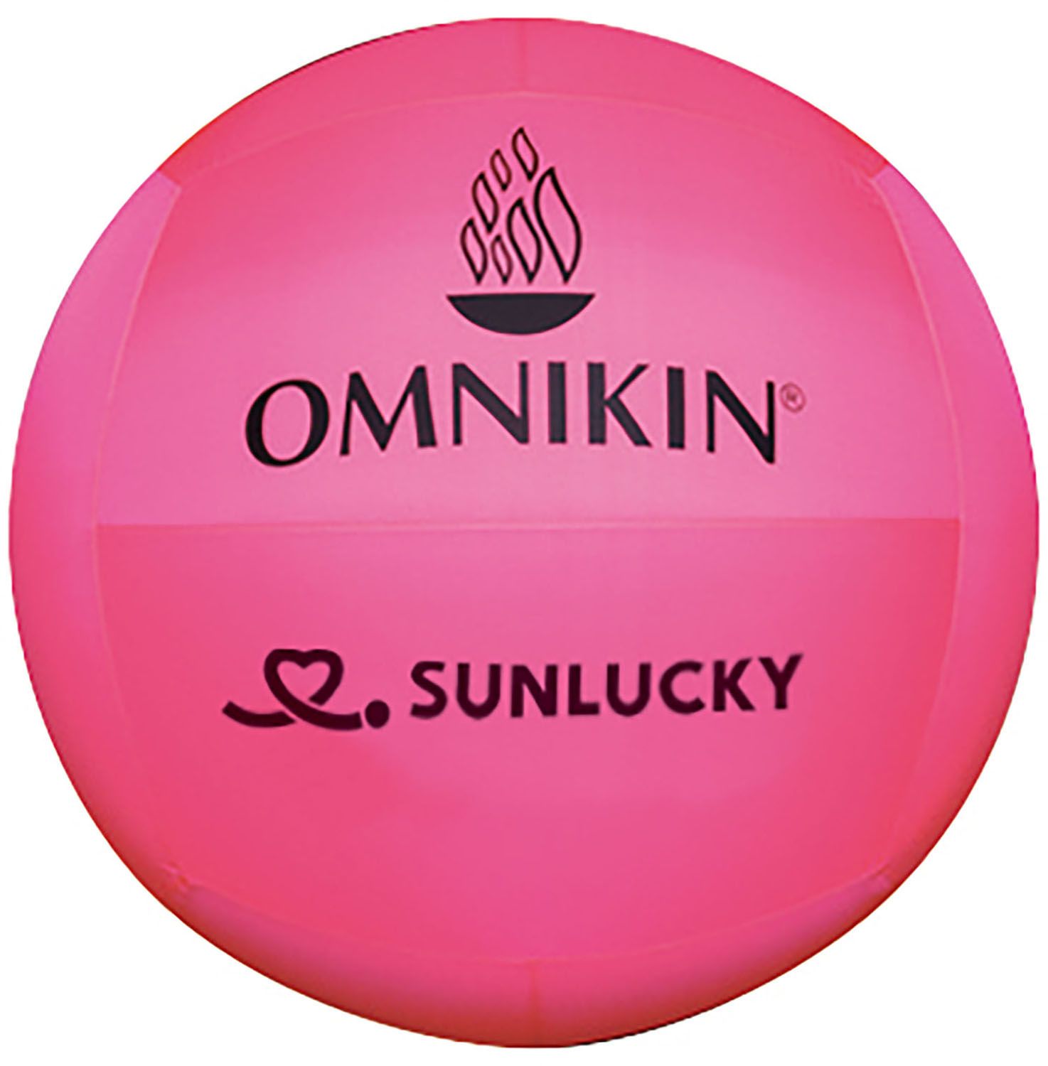 サンラッキー Sunlucky キンボール 国際キンボール連盟公認 大会 ニュースポーツ レクリエーション ゲーム エンタメ リハビリ 学校 体育 授業 遊び 屋外 屋内 子供 高齢者 健康 KIN100P ピンク