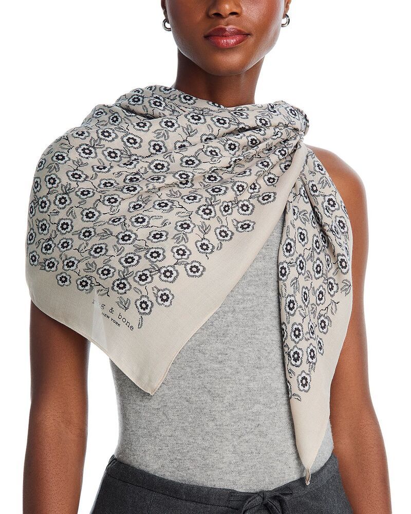 ラグアンドボーン レディース アクセサリー マフラー・ストール・スカーフラワー柄 フラワー rag bone Mel Floral Scarf Tupe Floral