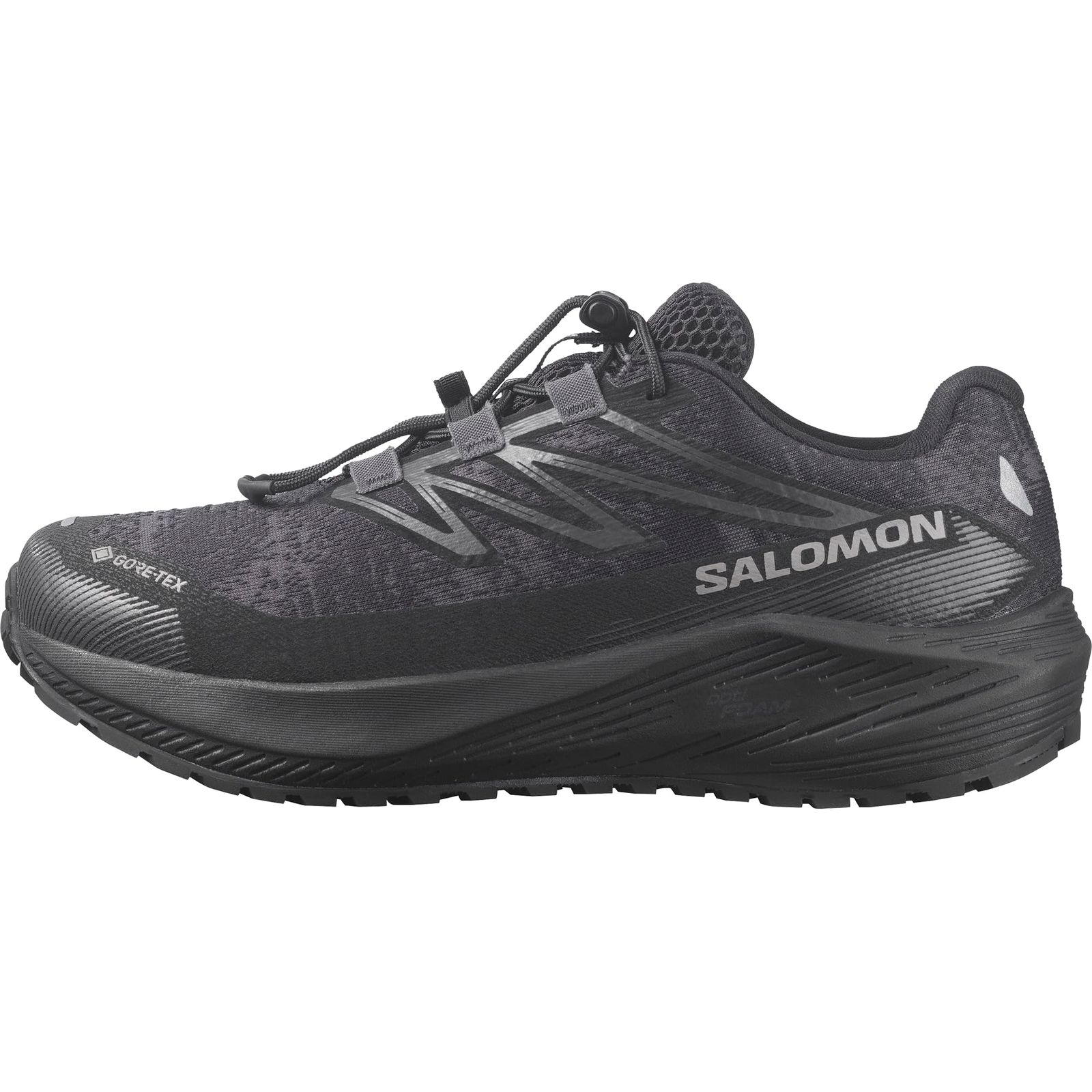 新品 [サロモン] トレイルランニング シューズ AERO FLOW GRVL GORE-TEX WOMEN レディース L49256300Asphalt/Black/Cloudburst 24.5 cm