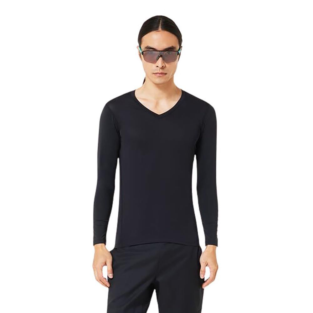 新品 OAKLEY BASE LAYER V NECK 5.0 BLACKOUT US XL サイズ (日本 2XL サイズ相当) FOA407738_02EXL