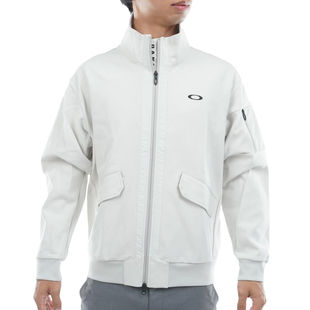 新品 [オークリー] O-SYNC PACK TRACK JACKET メンズ FOA408140 (68S) MIST US L サイズ (日本 XL サイズ相当)