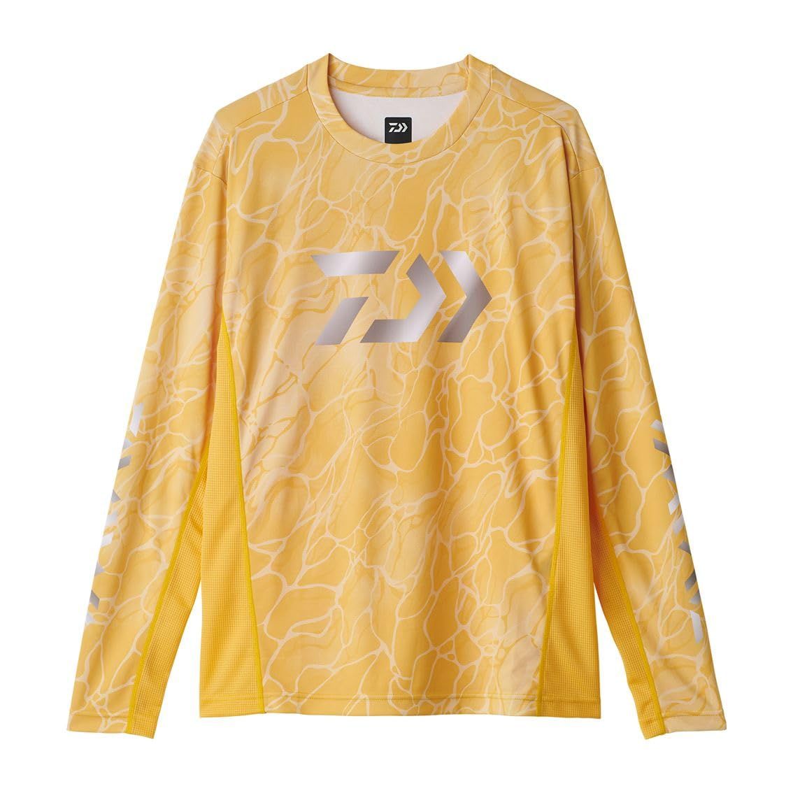 新品 [ダイワ] ロングスリーブゲームシャツ DE-3825 タイドイエロー 2XL