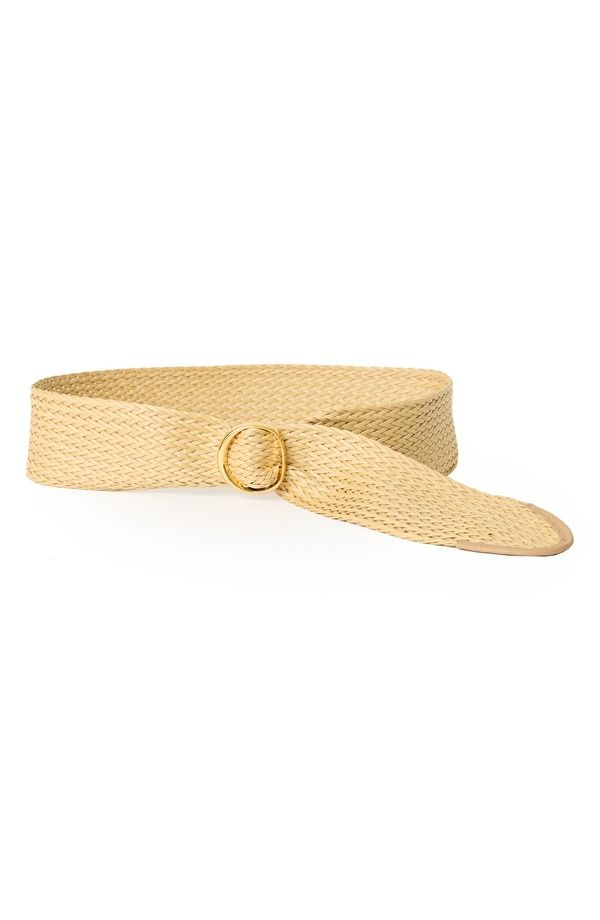 ビーロウザベルト レディース アクセサリー BLow the Belt Caterina Woven Belt Vacchetta Gold ゴールド
