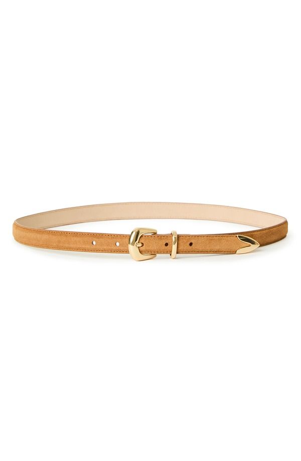ビーロウザベルト レディース アクセサリー スエード BLow the Belt Leo Suede Belt Camel Gold キャメル